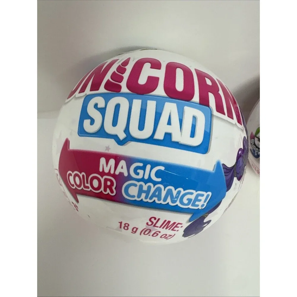 LOT 2 Zuru 5 Surprise Unicorn Squad Magic Color Change Surprise Capsules 2022